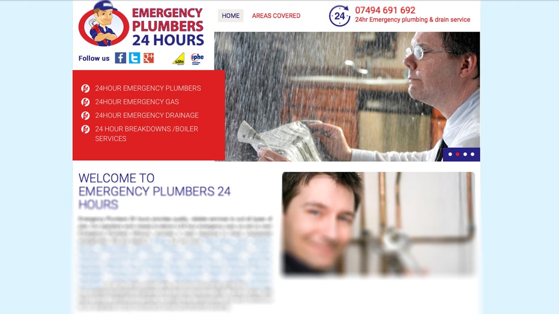 Emergency Plumber 24 hours website Emergency Plumber 24 hours website