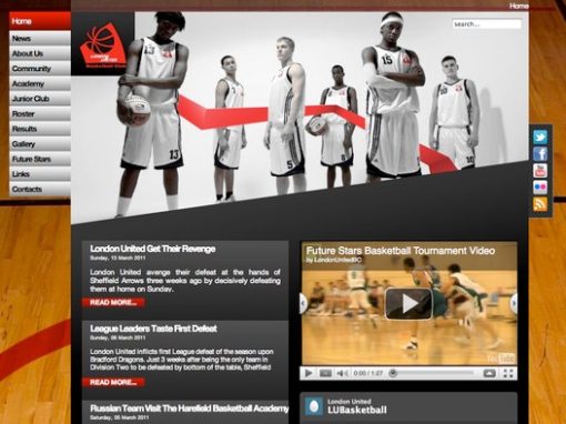 London United Website London United Website