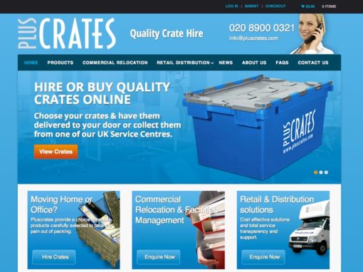 Pluscrates Crate Hire SEO Case Study Pluscrates Crate Hire SEO Case Study