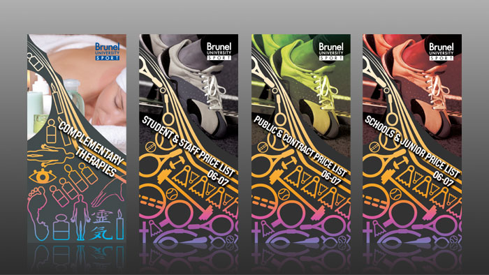 Brunel University sports facilities price lists