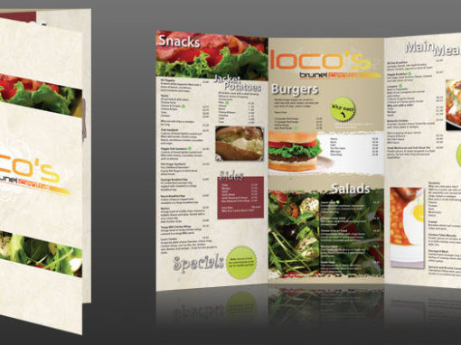 Locos Menu – Brunel University
