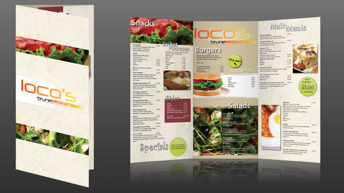 Locos Menu Version Two