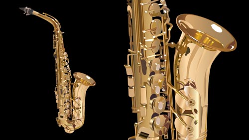 saxophone illustration