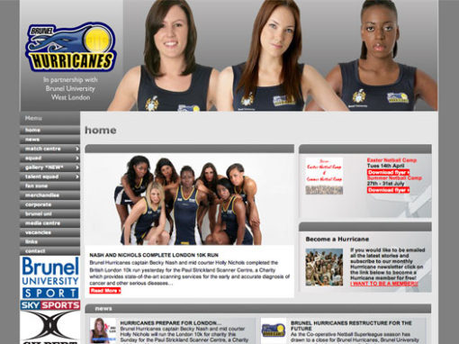 Brunel Hurricanes Netball Website Brunel Hurricanes Netball Website