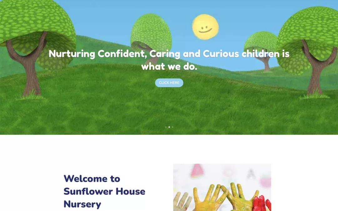 Sunflower House Nursery New Website
